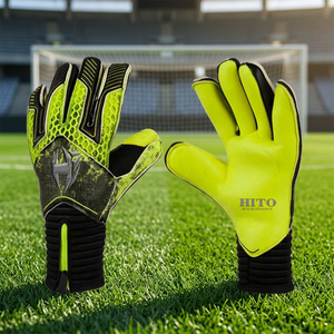 Gants de gardien de but en caoutchouc haute densité de qualité supérieure, nouvelle arrivée, meilleur choix pour les joueurs de football, vêtements de football en silicone de haute qualité - Product Image 2
