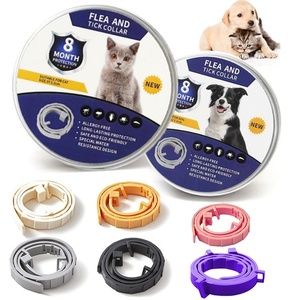 <span class=keywords><strong>Collar</strong></span> Antipulgas y <span class=keywords><strong>Garrapatas</strong></span> para Mascotas, Perros y Gatos, Ajustable, Universal, Antinsectos, para Todas las Estaciones, con Decoración de Letras - Product Image 2
