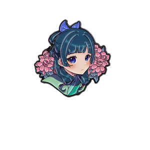 4 Estilos de Broches de Metal para Manualidades, Insignias de Kusuriya No Hitorigoto <span class=keywords><strong>MAOMAO</strong></span>, Joyería de Moda, Broches de Aleación de Dibujos Animados, Broche de Anime - Product Image 3