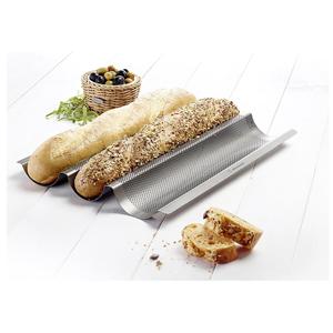 Westmark Baguette <b>Baking</b> Pan Long Perforated Metal Non-Stick Bread Loaf Pan For <b>Oven</b> <b>Baking</b> - Product Image 1