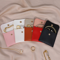 Tas penyimpanan perhiasan wanita bermerek kustom berpergian dompet besar murah tas penyimpanan barang promosi murah dengan logo