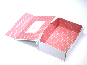 Ventana tapa clave coche de forma de libro cierre al por mayor magnético caja de regalo para vestido - Product Image 5