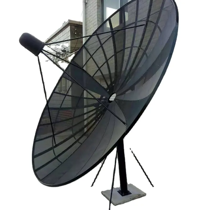 Mesh Ku C Band 240cm 8ft 2.4m satelit piring antena TV