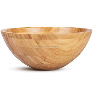 Ensembles de bols de service décoratifs en bois de manguier pour table vaisselle saladiers ensemble de bols en bois élégants - Product Image 1