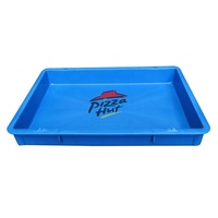 Caisse en plastique Offre Spéciale QS 650*450*100mm caisses à viande et à poisson