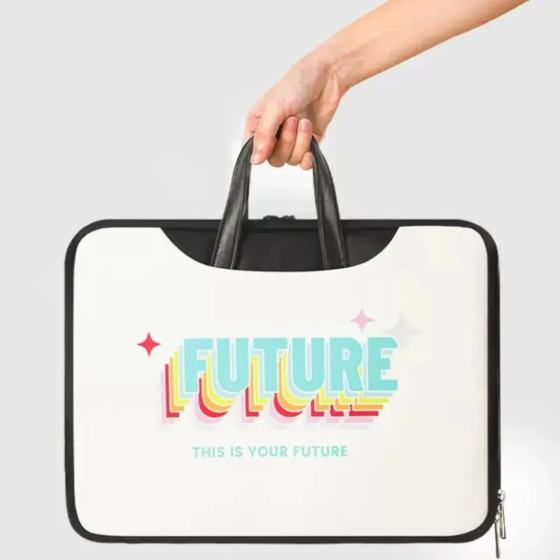 Custom Logo Fashion Men Women Laptop Hand Bag PU Waterproof Portable Briefcase New Design Private Label Handbags