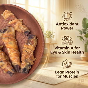 OEM - Golosinas para Perros con Pollo y Camote Morado, Sin Granos, Bajas en Grasas, Nutritivas y Saludables - Product Image 2