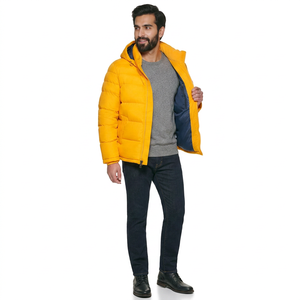 Chaqueta Acolchada de Alta Calidad FINER THREADS para Hombre, Talla XL, Estilo Urbano para Invierno, Transpirable, de Secado Rápido, Tejido de Lona - Product Image 1