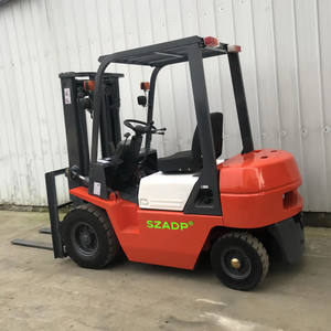 Venta caliente China Nuevo 8,0 Almacén de 10 toneladas Carretilla elevadora diésel para manejo de materiales grandes - Product Image 2