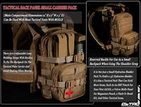 Sac à dos tactique imperméable Spoir pour hommes, sac à dos de randonnée en plein air avec plusieurs compartiments et camouflage numérique