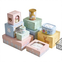 Boîtes rectangulaires sur mesure pour avion/sac fourre-tout/tiroir, impression UV pour mère et bébé, finitions haut de gamme, options de logo personnalisé ; Haining