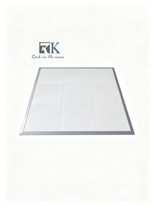 Piste de danse blanche à montage rapide pour cérémonies de mariage, scènes de banquets, hôtels et intérieurs - Product Image 1