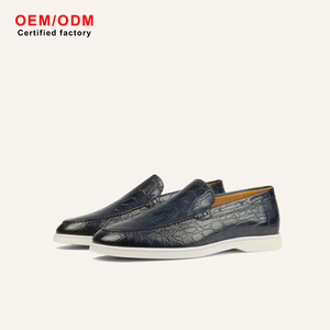 Mocasines de Cuero Genuino para Hombre con Estampado Animal, de Piel de Vacuno de Primera Calidad, Transpirables, de Lujo, para Vestir, Formales, Casuales - Product Image 1