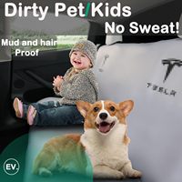 Housse de siège arrière pour Model Y, imperméable, en néoprène et nylon respirant, tapis pour chien |   Kit de siège arrière Juniper 2020-2026 fabriqué en Chine