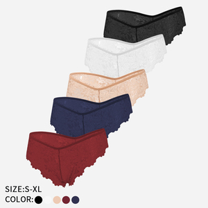 Bán buôn Ladies sexy panty Floral in low-rise đồ lót sang trọng giả mạo ren vải đồ lót bikini tóm tắt cho phụ nữ - Product Image 3