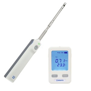Sibata Isa-101 Anemómetro Inalámbrico con Termómetro, 0.71 M/S, 23.3 °C, Pantalla Digital, Portátil, para Uso en Interiores y Exteriores - Product Image 1