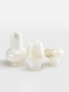 SW STONE Natural <span class=keywords><strong>español</strong></span> mármol alabastro diseñador Villa modelo habitación florero y cubo de hielo ornamento - Product Image 3