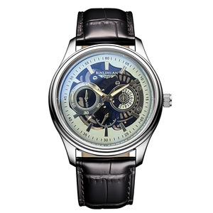 Montre Homme Quartz Simple et Élégante en Alliage avec Bracelet en Cuir, en Stock Usine, Livraison Directe, Mode, <span class=keywords><strong>AliExpress</strong></span>, BB03 - Product Image 5