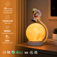 Nouveauté, lampe de nuit flottante de style européen en PVC, lampe de table pour enfants, anniversaire, Noël