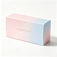 Boîte cadeau de luxe personnalisée de la marque RoyalRoad avec revêtement UV et gaufrage, matériaux recyclés, logo personnalisé