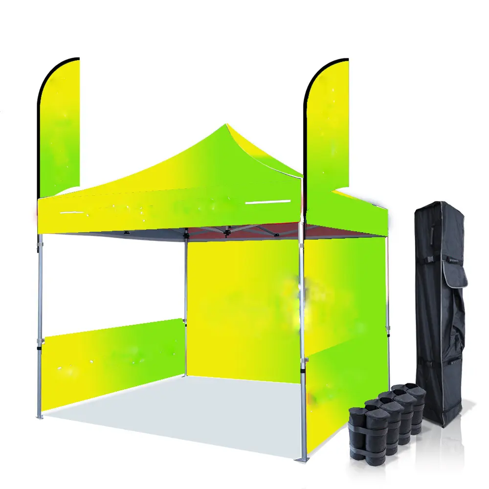 Aluminum Trade Show Tent Exhibition Event Canopy Pop up Custom Printed Tents 10x15 Advertising Logo Outdoor Tent