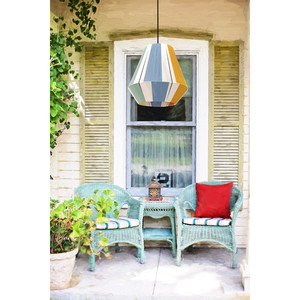 THIRA paralume in filato, paralume fatto a mano, lampada a sospensione. - Product Image 3