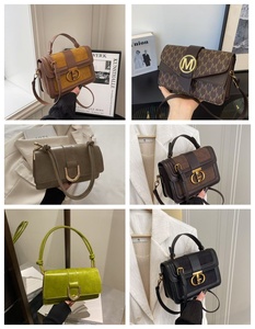 Online Wholesale Retro <b>Small</b> Square Crossbody Bag PU <b>Leather</b> Flap <b>Purse</b> Waterproof 1L Capacity Polyester Lining Shoulder Handbag - Product Image 3