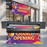 Imprimante grand format Jetpal nouvelle génération la plus populaire pour bâches et autocollants de voiture, haute vitesse, 10 pieds, pour impression extérieure sur toile