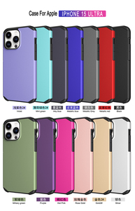 Ivymax Slim <span class=keywords><strong>Armor</strong></span> trường hợp đối với iPhone 15 Pro Max Skin Cover quay lại 2 trong 1 trường hợp điện thoại - Product Image 6