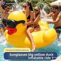 Vente en gros de radeaux flottants gonflables géants en forme de baleine, d'animaux de la ferme jaunes et de baleines pour parc aquatique, pour le surf, flotteurs pour adultes en PVC