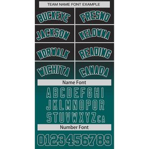 Custom Gradient T-Shirt Unisex Adult Crew Neck Moisture Wicking Personalized <b>Name</b> Number Baseball Softball Athletic Shirt - Product Image 5