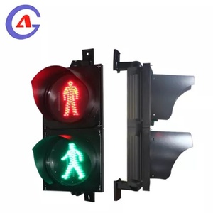 ไฟจราจรคนเดินเท้า GUANGAN อลูมิเนียม LED พร้อมจอแสดงผลนับถอยหลังสำหรับทางม้าลาย และปุ่มกดอัจฉริยะ - Product Image 2