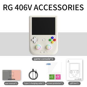 เครื่องเล่นเกมพกพา Rg406v หน้าจอสัมผัส IPS ขนาด 4 นิ้ว พร้อมไฟ RGB รองรับ WI-FI รุ่นปี 2026 - Product Image 2