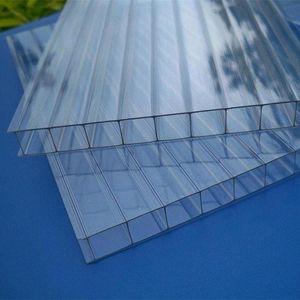 Doble pared <span class=keywords><strong>policarbonato</strong></span> para techos <span class=keywords><strong>de</strong></span> efecto invernadero paneles 10mm <span class=keywords><strong>policarbonato</strong></span> roofing material <span class=keywords><strong>de</strong></span> efecto invernadero - Product Image 2