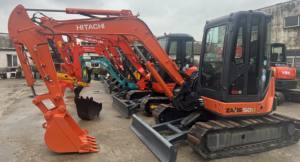 รถขุดฮิตาชิ ZX50U-3 มือสองคุณภาพสูง ขนาดเล็ก 5 ตัน รถขุดตีนตะขาบ ชั่วโมงการทำงานต่ำ ไม่ต้องซ่อมบำรุงใหญ่ ขายด่วน - Product Image 3