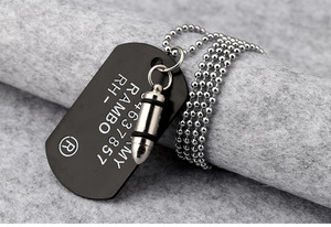Collana da Uomo in Acciaio Inossidabile con Logo di Calcio C <span class=keywords><strong>Ronaldo</strong></span> Messi, Medaglietta in Titanio con Marchio di Club Calcistico - Product Image 6
