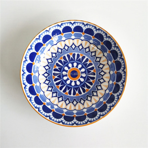 Sang Trọng bộ đồ ăn juego de vajillas Porcelana 2-màu Pad in ấn nhà bếp dinnerset 18 cái đồ ăn gốm đặt bữa ăn tối - Product Image 5