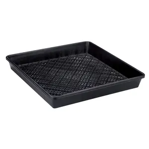 wholesale Modern Plastic Seedling Tray garden supplies square Plastic Trays For Plants