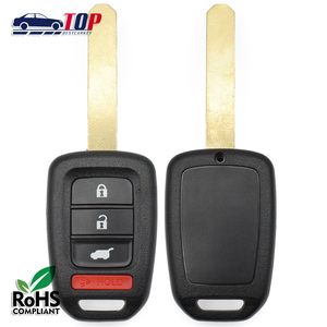 4 nút từ xa chìa khóa xe Fob <span class=keywords><strong>433.92MHz</strong></span> id47 Chip từ xa <span class=keywords><strong>Key</strong></span> Fob cho h-onda Accord 2016 2017 MLBHLIK6-1T/1ta hon66 phím lưỡi - Product Image 1