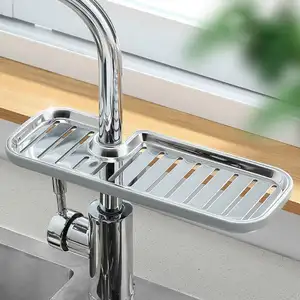 A2774 Bad Seife hängen Lagerung Geschirr Schwamm Handtuch Geschirr tuch halter Edelstahl Wasserhahn Lappen Lagerung Abfluss Trocken gestell