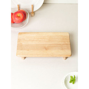 34x22 cm in gomma legno tagliato indietro per utensili da cucina - Product Image 1
