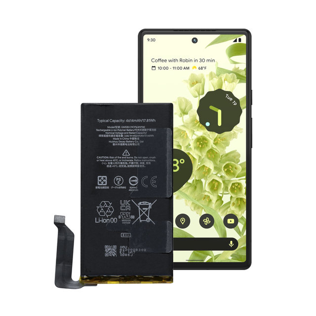 Original Quality Replacement Battery for Google Pixel 6 GMSB3 Genuine Phone Battery
