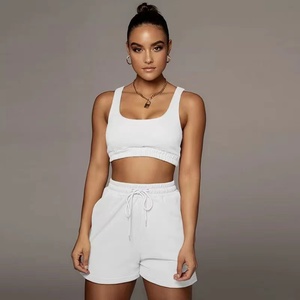 Ultime donne solid <span class=keywords><strong>outdoor</strong></span> outfit tuta da jogging in cotone abiti popolari <span class=keywords><strong>abbigliamento</strong></span> <span class=keywords><strong>donna</strong></span> set a due pezzi - Product Image 5