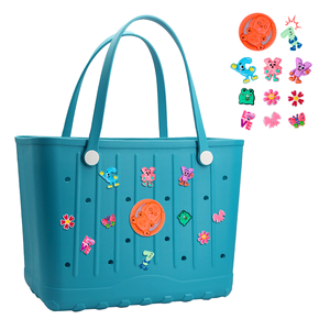 Wholesale summer outdoor lightweight waterproof and wear-resistant large-capacity rubber beach bag eva <b>tote</b> beach bag - Product Image 3