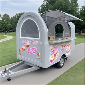 Remolque de Comida Móvil de Última Moda Fabricado en Fábrica 2025 para Vendedores, Carrito de Comida al Aire Libre - Product Image 3