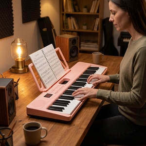 Teclado <span class=keywords><strong>Roland</strong></span>, Piano Digital, Controlador MIDI, Teclado con <span class=keywords><strong>Teclas</strong></span> Contrapesadas para Producción Musical en Estudio - Product Image 6