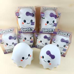 Juguete Sensorial Antiestrés de Fantasma Adorable, Suave y de Ascenso Lento, para Fiestas de Halloween, Regalo para Niñas, Niños y Adultos - Product Image 3