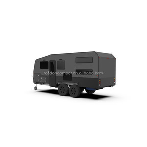 Factory <span class=keywords><strong>Outlet</strong></span> 20ft RV <span class=keywords><strong>Camper</strong></span> autocaravana van Australian Standards hard top Toy hauler caravana con toldo - Product Image 2