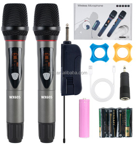 TNH UM- WX605 universale UHF senza fili microfono riduzione del rumore per la scheda Audio esterna Karaoke Performance sul palco - Product Image 6