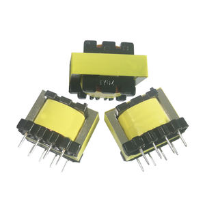 Tôle d'acier Permalloy Lang 600:600 Ohms 1:1/1 + 1:1 EI19 EI24 EE25 EEL25 <span class=keywords><strong>Transfo</strong></span> d'isolation audio à faible résistance à haute inductance - Product Image 1